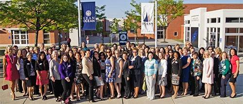 Large group shot of a group of women