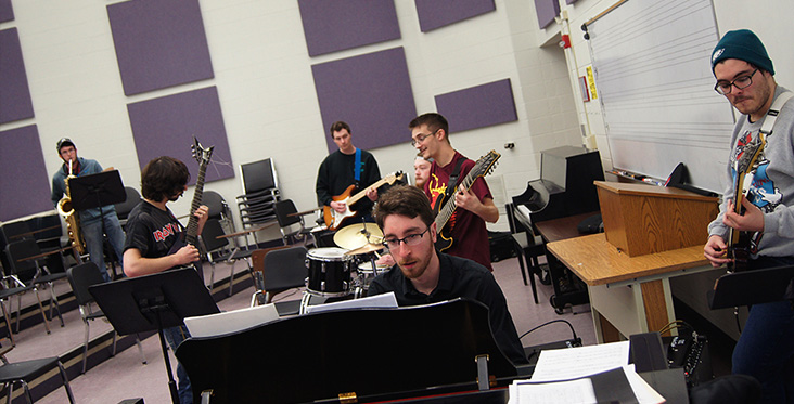 jazz band rehearsal 2014