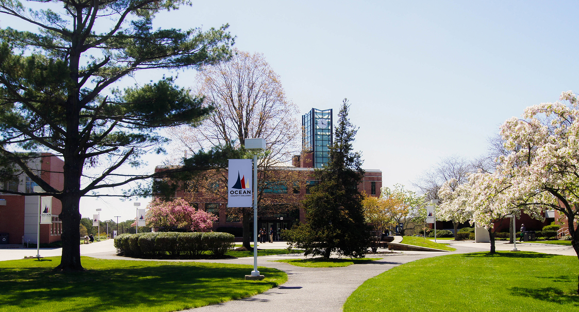 Photo of the clocktower on campus