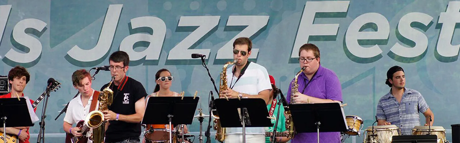 jazz musicians performing at jazz fest