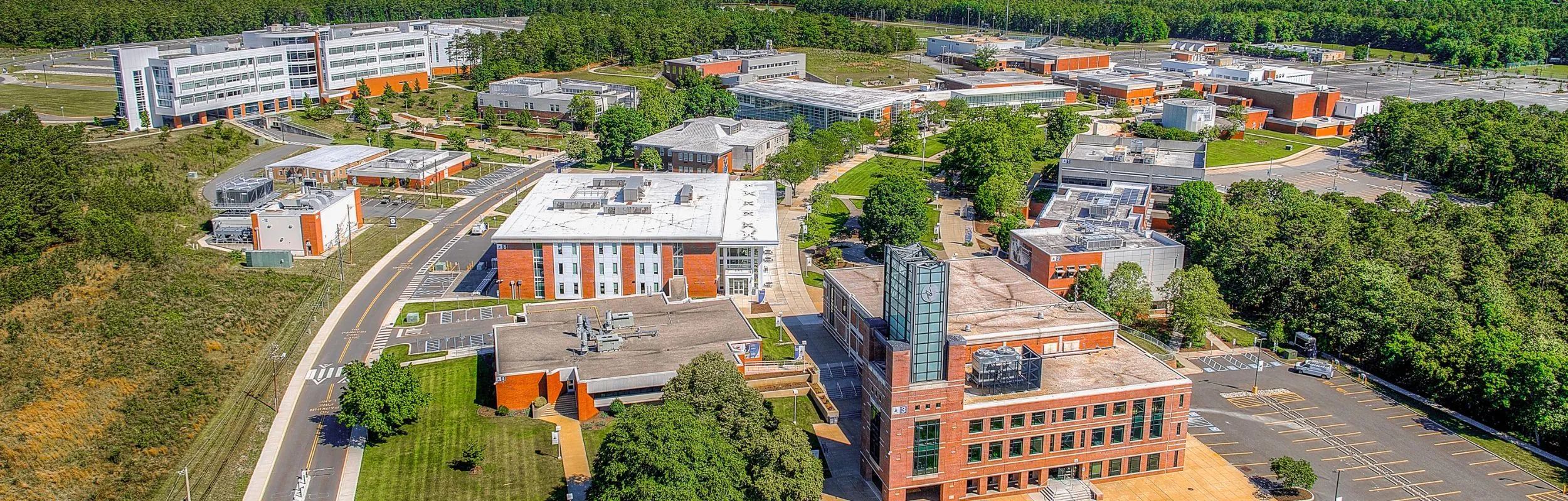 aerial view of OCC