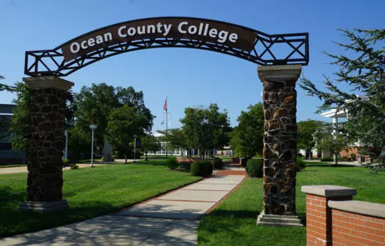 Ocean County College campus Archway