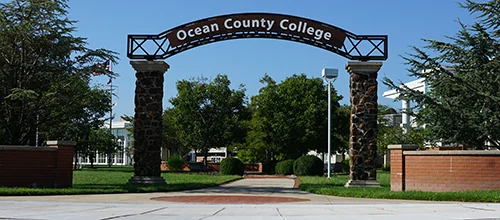 Ocean County College Archway