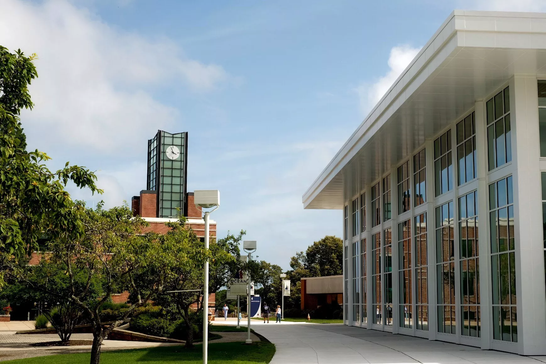 Clock tower on campus