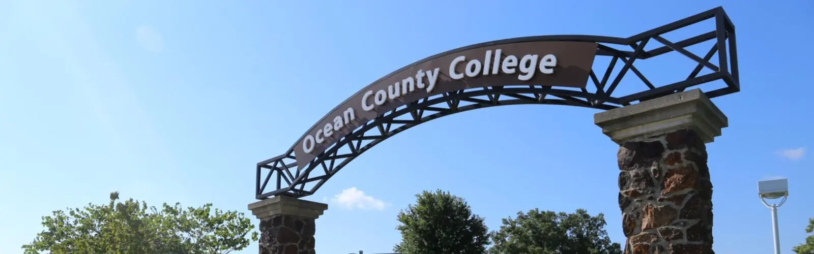 Ocean County College sign