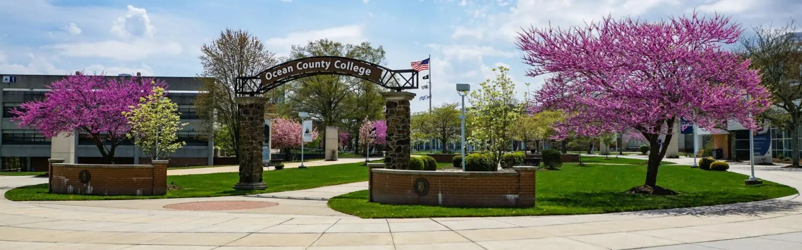 Campus in spring