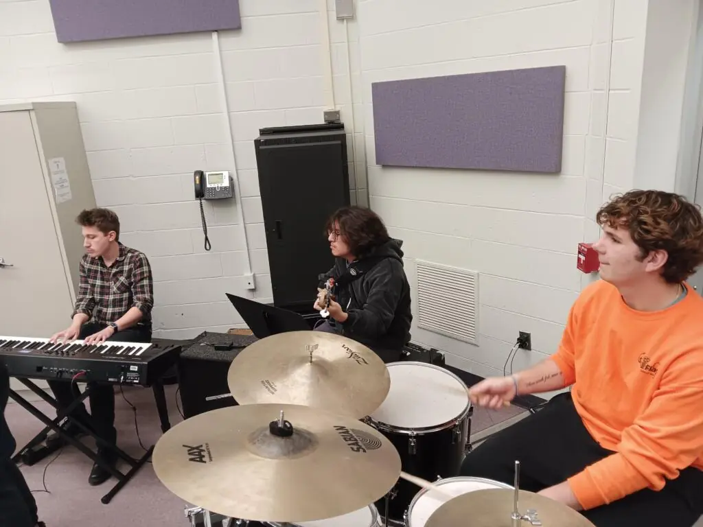 OCC Jazz Band Rehearsal 