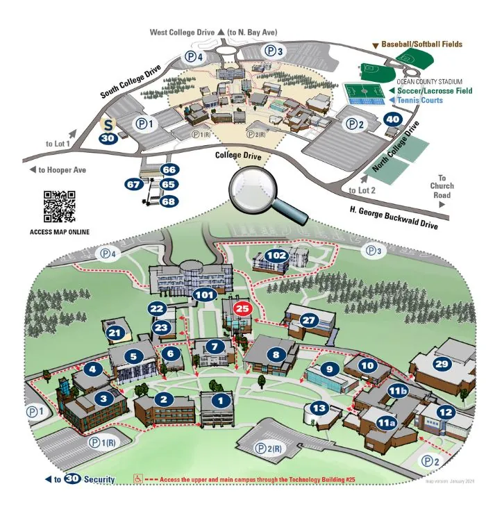 Campus map