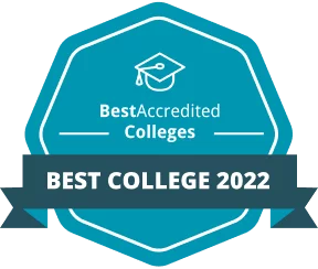 Best Accredited Colleges Ranking-Badge- Best College 2022