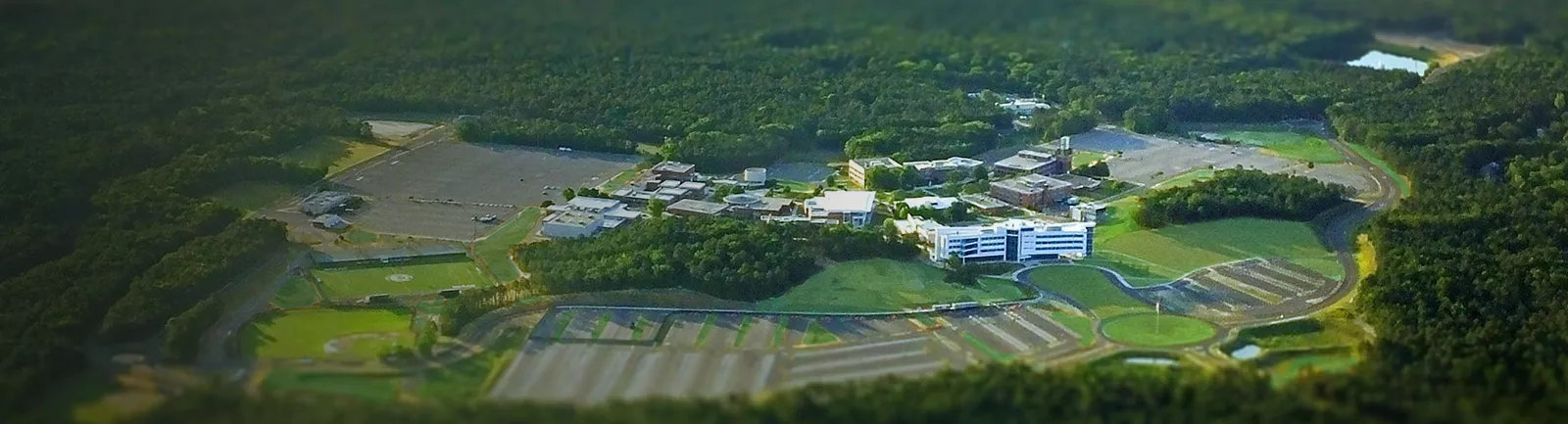 Aerial view of OCC campus